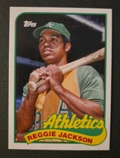 2023 Topps Archives 1989 Topps Doubleheaders Reggie Jackson McGwire #89DH-23