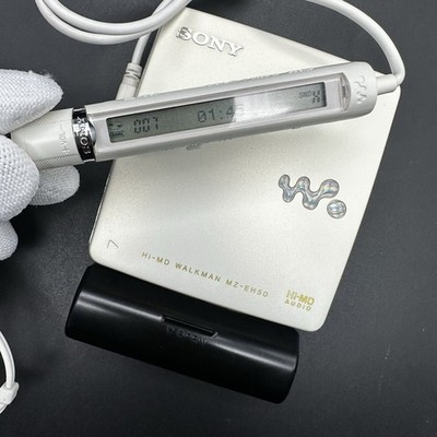 Sony MZ-EH50 HI MD WALKMAN Minidisc Player White Does not work