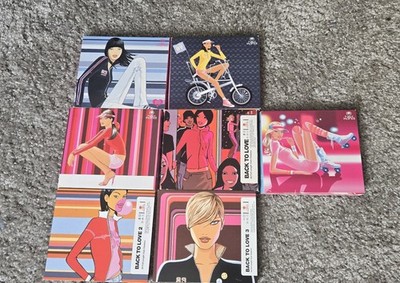 Lot Of 7 HED Kandi Back To LOVE Serries CDs