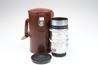 Meyer Optik Görlitz Trioplan 100mm f2.8 Objektiv lens Exa mount 97617 top con...
