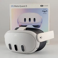 New Meta Quest 3 - 512GB VR Virtual Reality Gaming Replacement HEADSET ONLY