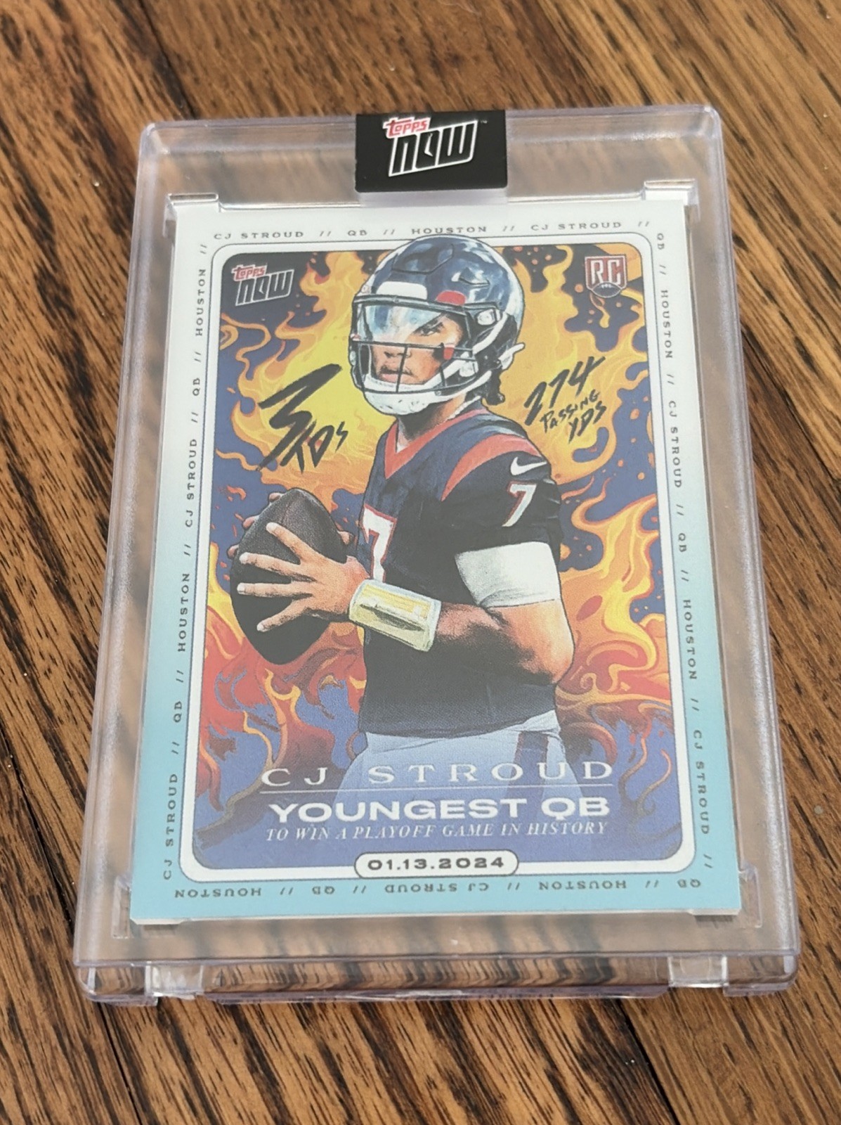 2023 Topps Now x Beck #CJ2 C.J. Stroud Rookie Sealed MINT RC Rookie Texans