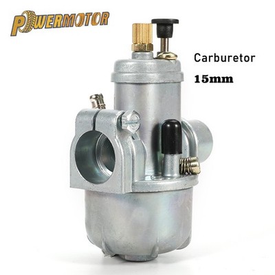 15mm Carburetor Puch For Bing Style Carb PUCH Newport E50 50cc Motocross Parts
