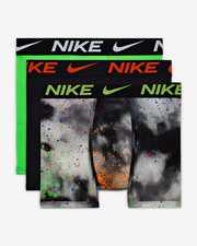 3 Pair Pack Nike Boys Dri Fit Essentials Printed Boxer Briefs Large  28