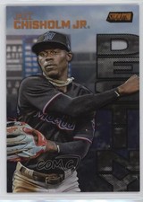 2022 Topps Stadium Club Dynasty and Destiny Orange 26/50 Jazz Chisholm Jr l0l