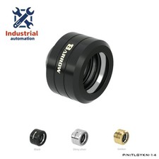 Barrow G1/4" OD14mm Hard Tube Hand Compression Fitting Smooth Finish TLGYKN-14