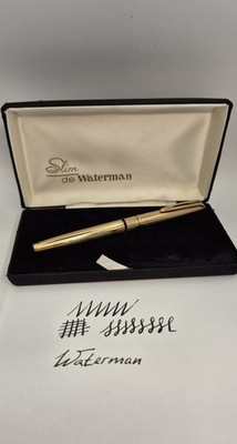 Füller Waterman Gold 750 /18 Karat/ Original Etui Made In France