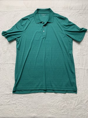 Croft Barrow Mens Large Cool Dry Polo Golf Casual Collared Shirt Short Sleeve