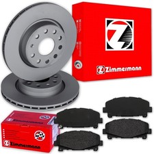Zimmermann BREMSSCHEIBEN 320mm + BELÄGE VORNE passend für HONDA ACCORD 8 CU CW