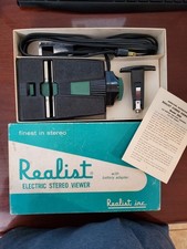 Realist Electric Stereo Viewer Model 2062 Viewer Works Vintage