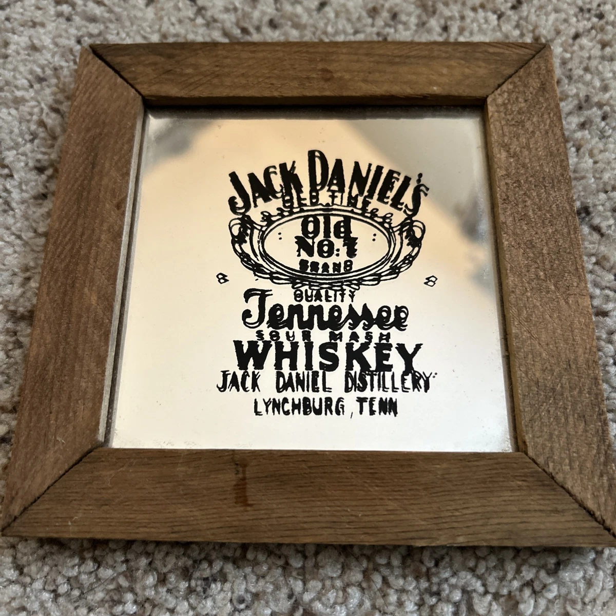 Whiskey Mirror In Jack Daniel'S Advertising Collectibles for sale