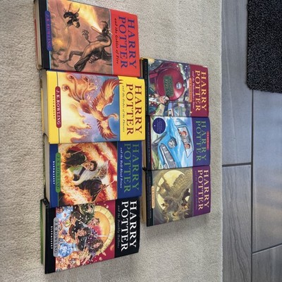 Harry Potter Complete Bloomsbury  First Edition (x3) Hardback Book Set 1-7