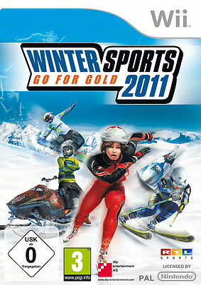 RTL Winter Sports 2011 - Go for Gold (Nintendo Wii, 2012, DVD-Box)