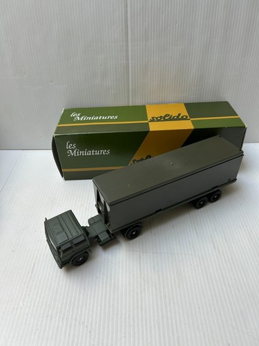 Solido Semi-remorque Pulverulente Mercedes N376 Ciment En Vrac. boite neuve