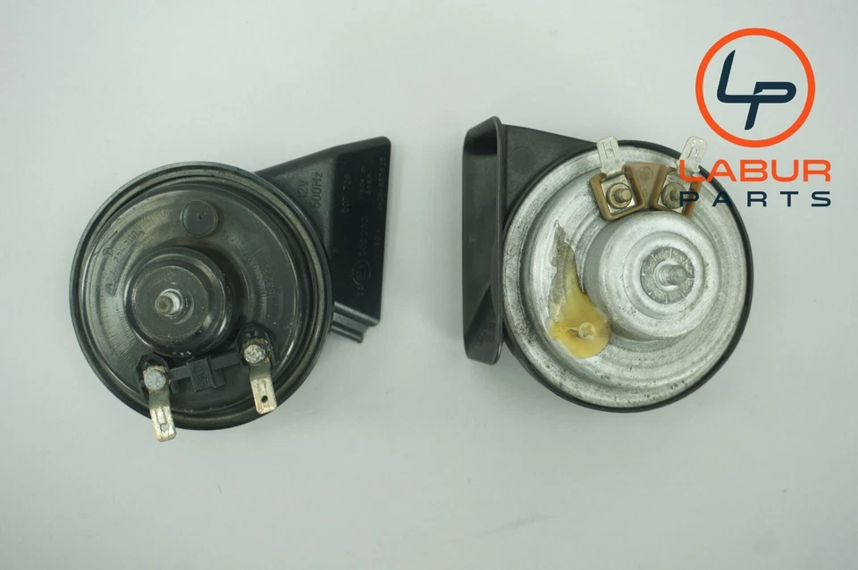 W209 03-09 Juego de bocinas sirena tono alto y bajo Mercedes Clase CLK B1197 Foto 4 de 4