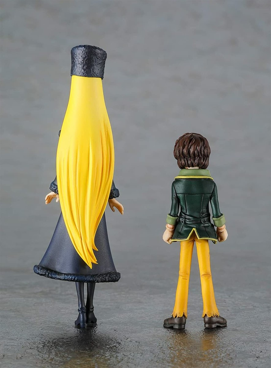 Hasegawa 1/20 GALAXY EXPRESS 999 Maetel & Tetsuo Hoshino Resin Kit