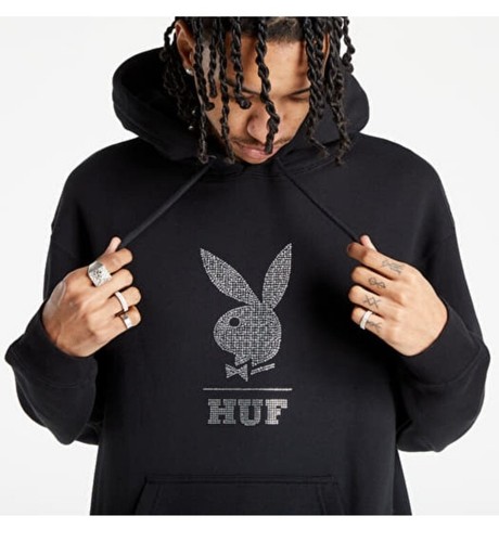 New Rare HUF X PLAYBOY MENS Black 