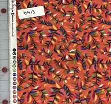 Vines Full Of Color Cotton Quilt Fabric By The Half Yard By Clothworks