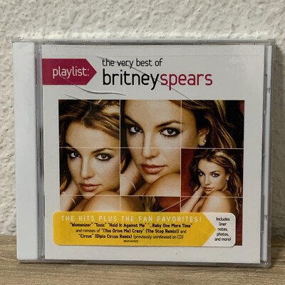   Playlist: The Very Best Of Britney Spear (CD NEW) *CRACKED CASE*