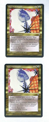 2x Spectral Shield - Ice Age - Magic The Gathering NM/M (Never Played)