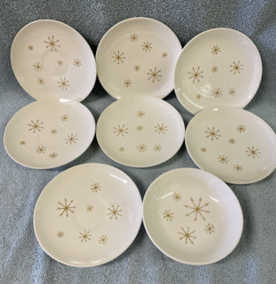 Royal China Star Glow Atomic Era MCM 8 Pieces EUC