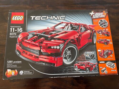 LEGO TECHNIC Supercar: Power Function (8070), New in Sealed Box