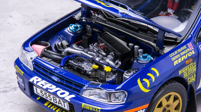 Sunstar 1/18 Subaru Impreza 4# Colin McRae WRC Diecast Model Car