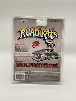 Jada Toys Road Rats '59 Cadillac Rubber Tires 1/64 Scale Diecast