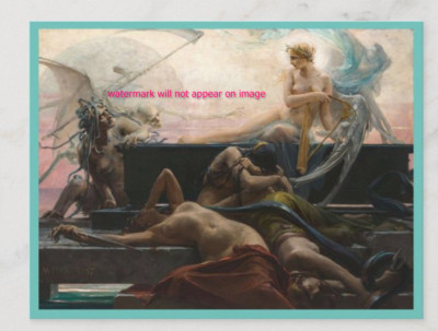 POSTCARD / Maximilian PIRNER / The end of all things, 1887