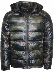guess packable down jacket
