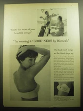 1958 Warner's Good News Bra Ad - What's the secret of your beautiful swing?