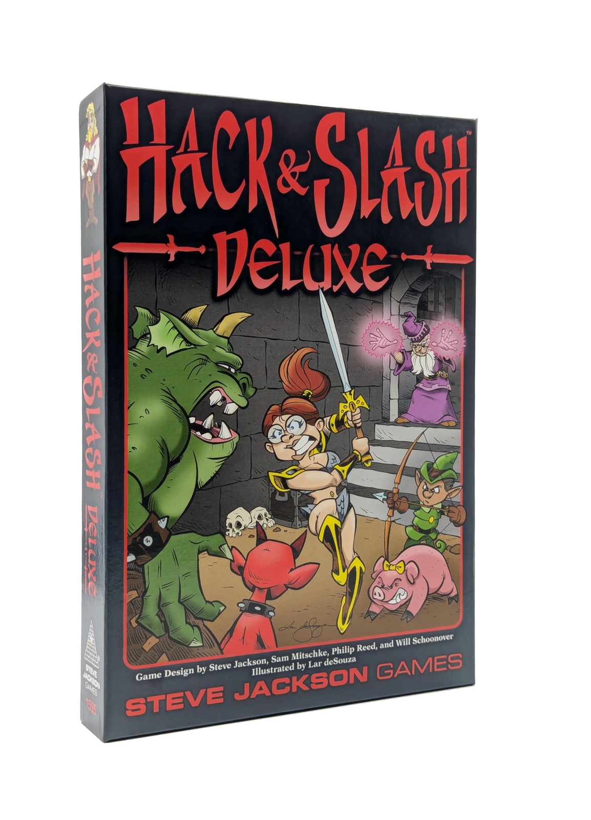 Hack & Slash Deluxe - Strategy Board Game - for 1 to 6 Players and Ages 14+