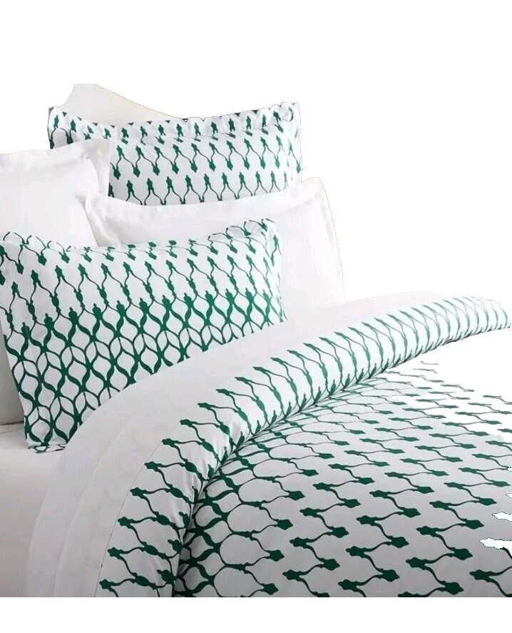 Fundas de Edredón geométrico Pottery Barn y Juegos de Cama