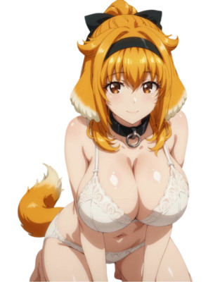 Roxanne Slave Harem Waifu Weatherproof Anime Sticker 6'' Car Decal