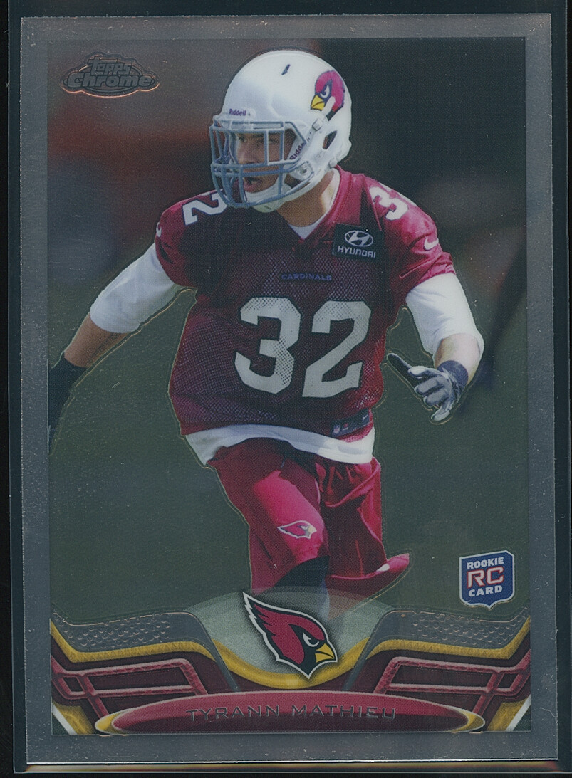 Tyrann Mathieu 2013 Topps Chrome RC CARDINALS CHIEFS | eBay