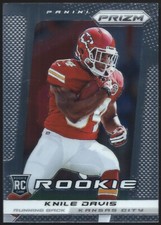 2013 Panini Prizm Football KNILE DAVIS RC Rookie Card #257