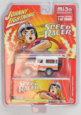 Johnny Lightning x Mijo Speed Racer 1980 Toyota Land Cruiser  1:64 Diecast Car