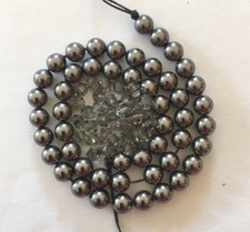 100 pc SWAROVSKI CRYSTAL BLACK DIAMOND 4mm 5328 BEADS DARK GREY 5mm PEARLS Round