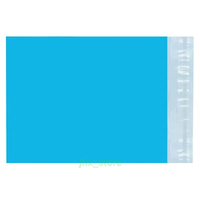 Bleu Pochettes d'expédition Plastique Multi Taille (110 - 320mm) x (180 - 390mm) - Photo 1/2
