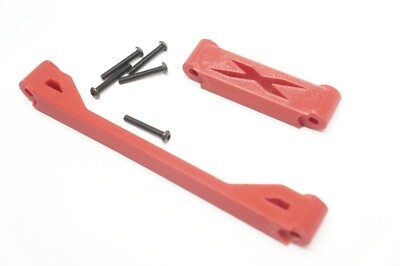 Custom Wing Lift Riser Kit for Traxxas XRT 8s XTR Black or Red w/ Hardware