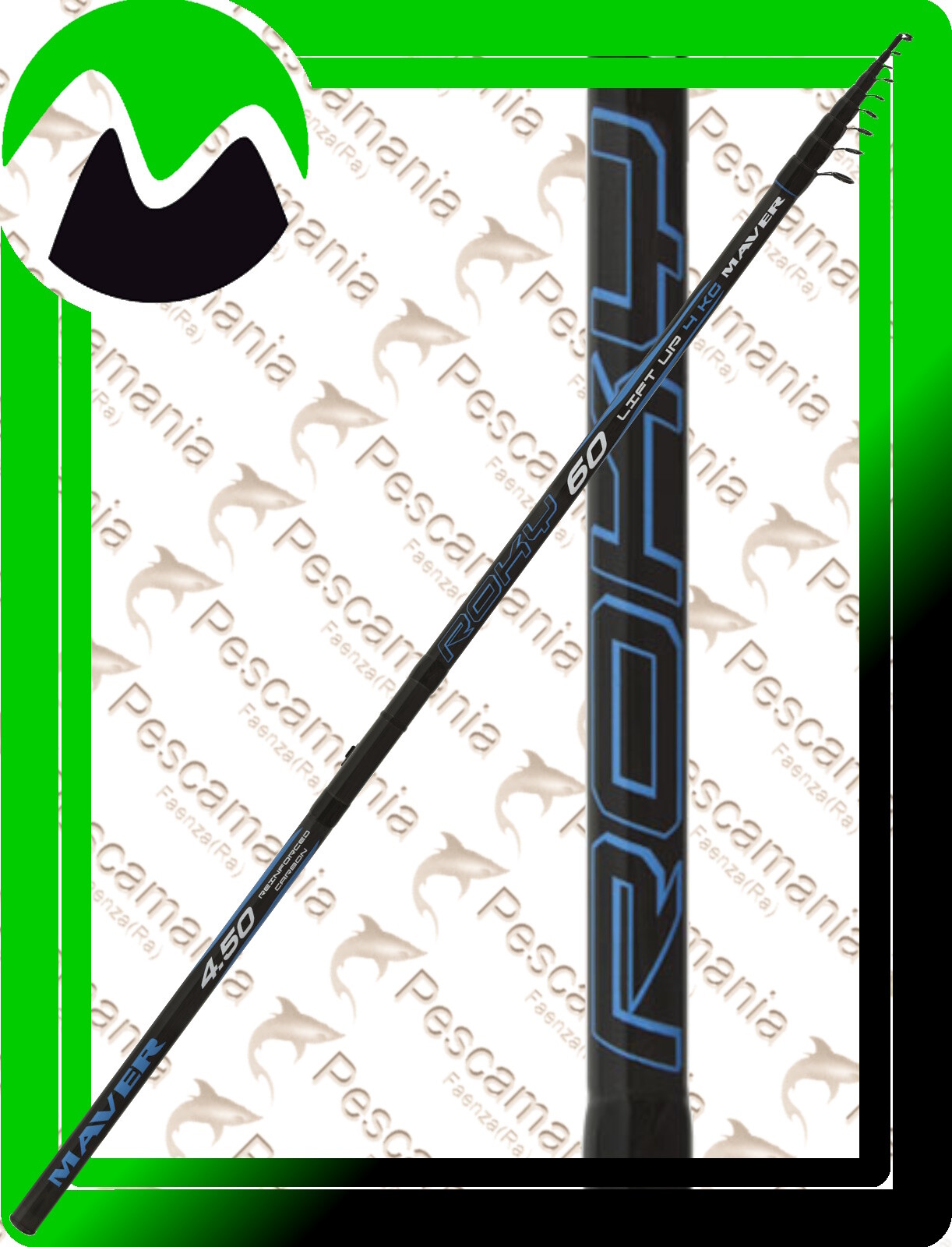 Canna Maver ROKY 60G 4,5M W/GUIDES