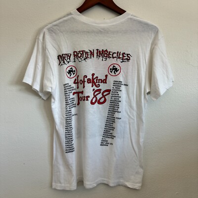 Vintage Dirty Rotten Imbeciles DRI 4 Of A Kind Tour 1988 Vintage Dirty Rotten Imbeciles DRI 4 Of A Kind Tour 1988