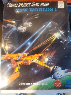 Star Fleet Battles - New Worlds I Captain's Module C1 1991 Task Force Games New