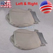 For 2003-14 Chevy Express 1500 2500 3500 Work Van Front Bottom Cloth Seat Cover