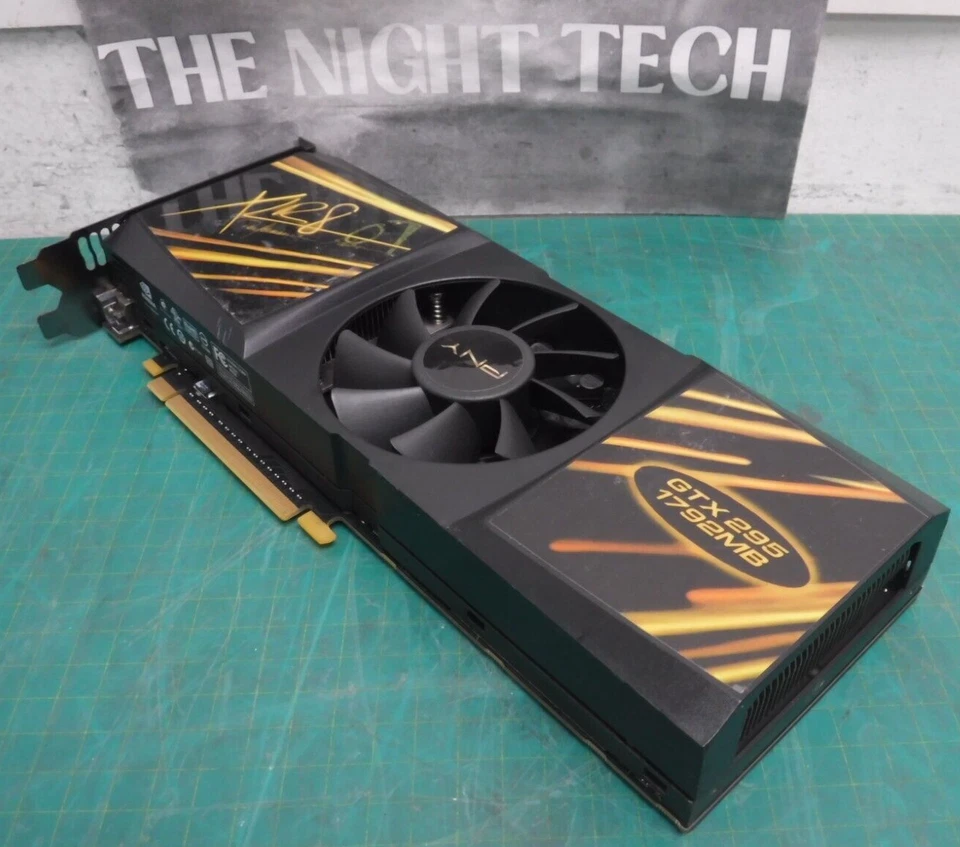 Tarjeta de gráficos PNY NVIDIA GeForce GTX 295 1792MB P658 DDR3 G3D Foto 3 de 4