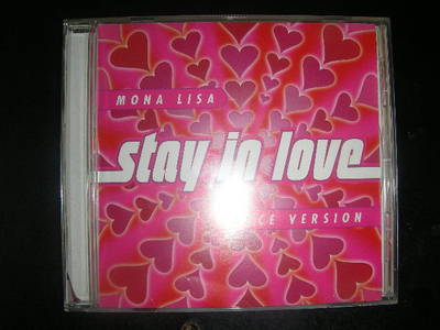 Dance CD Mona Lisa ''Stay In Love(5 Versions) Street Beat Records