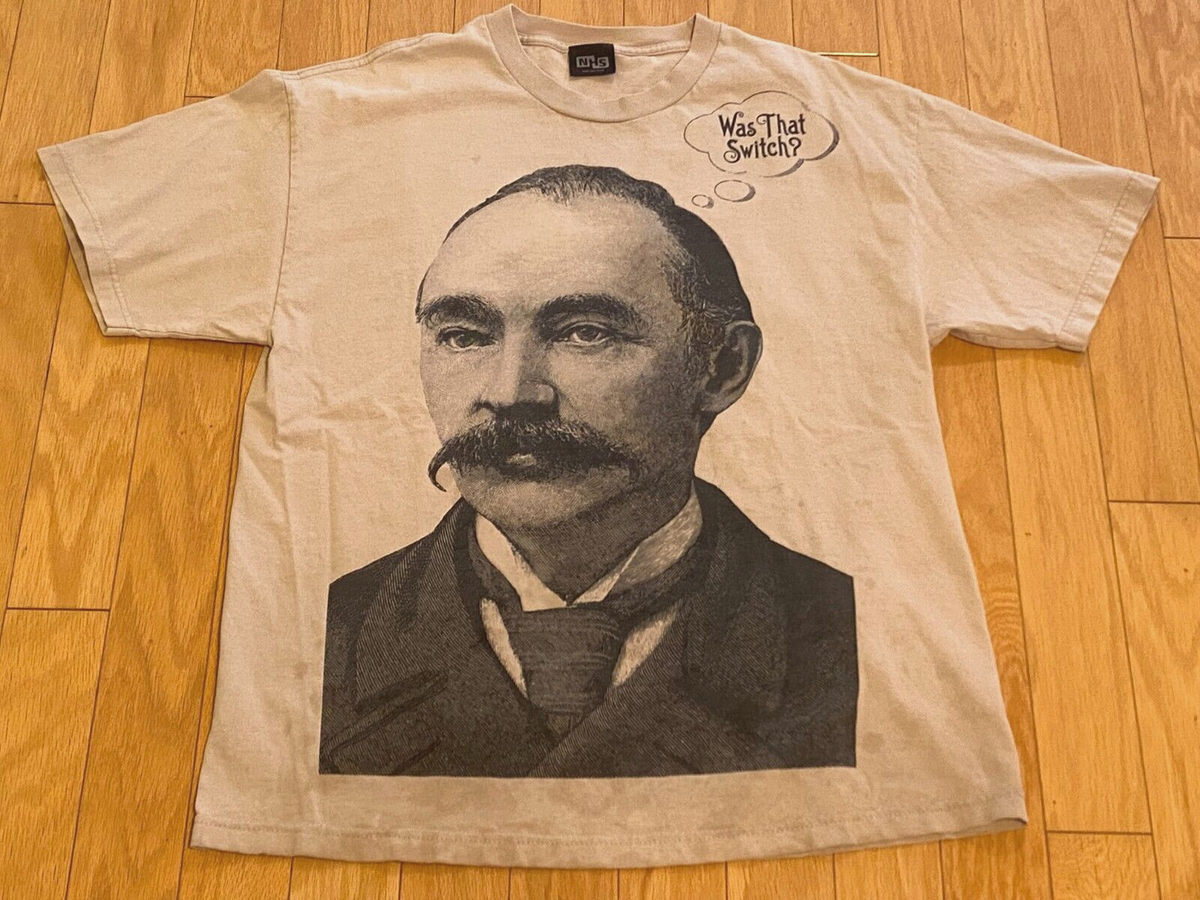 RARE Vintage 90s Y2K NHS T Shirt Big Print Krux XL Skateboard