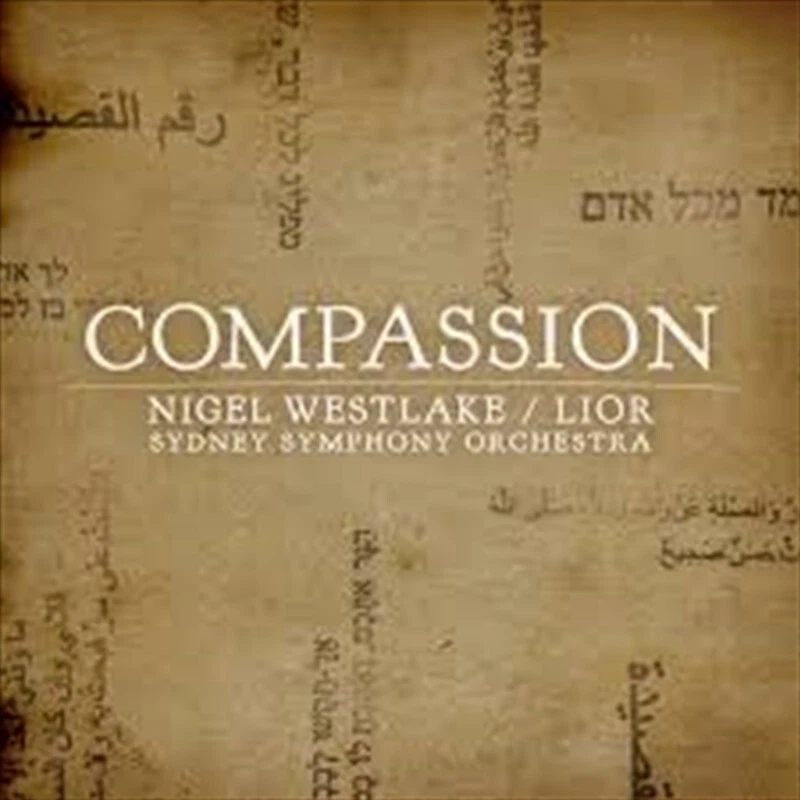 Nigel Westlake: Lior: Sydney Sympho - Compassion CD - Image 1 of 1