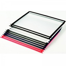 OfficeForce Sichttafeln A4 10 Stück farbig sortiert für Sichttafelständer