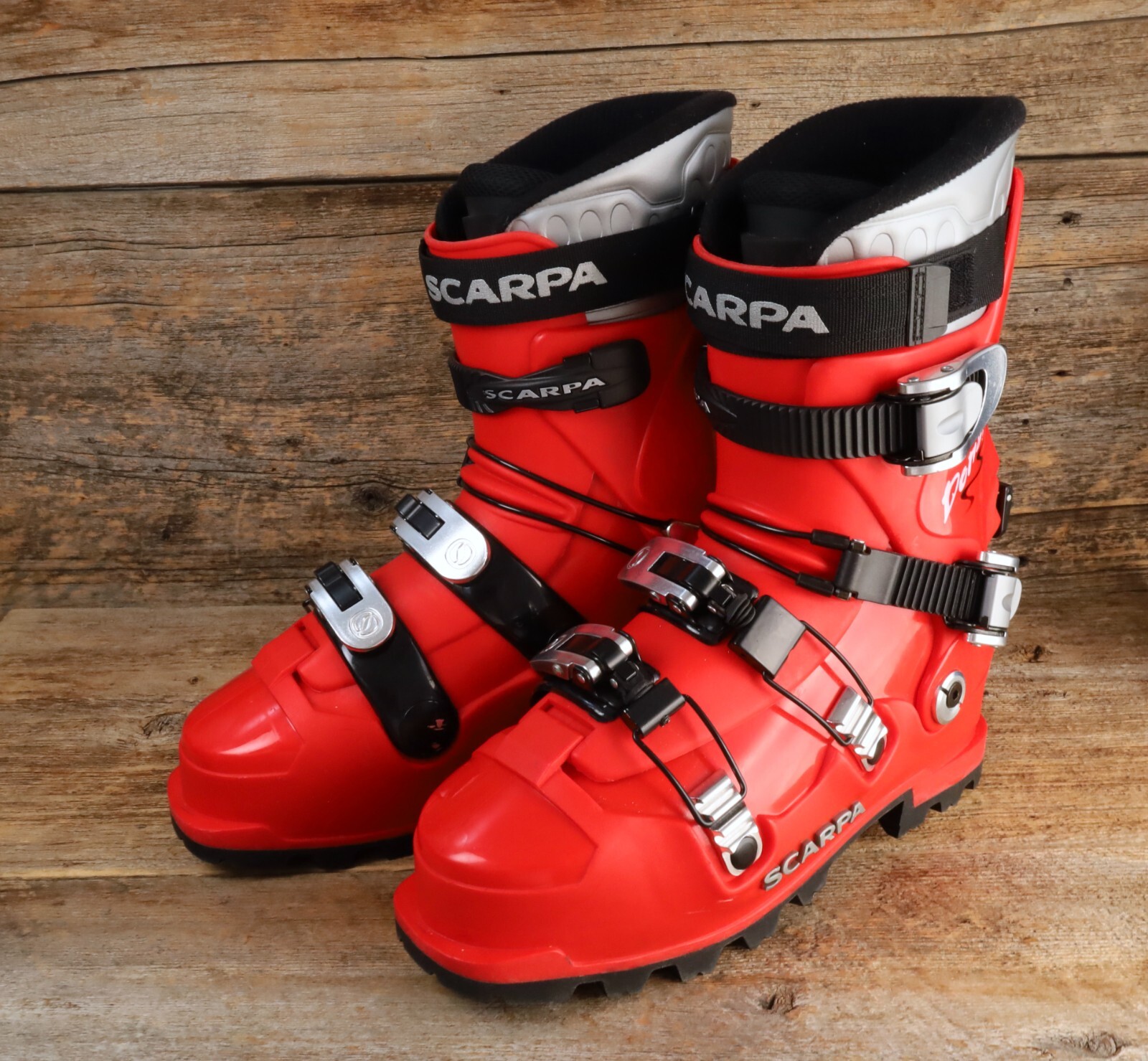 Scarpa Denali Randonee Backcountry Touring Ski boots Size 8.5 eBay